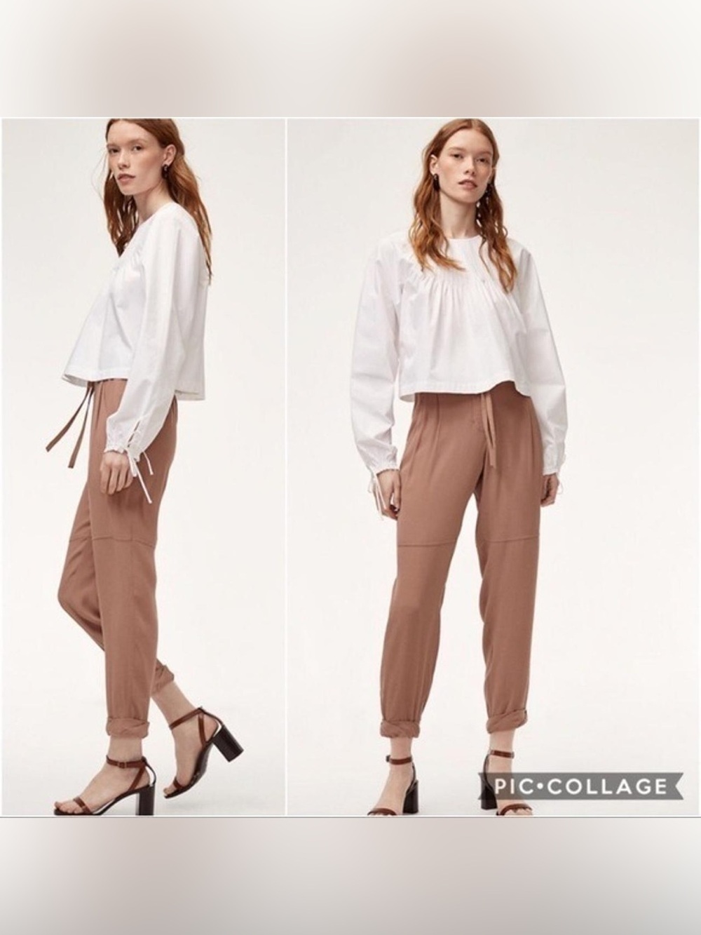 Aritzia Wilfred Marais Paper Bag Jogger Pants